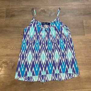 [Blue Rain] Small Boho Strappy Tank - S